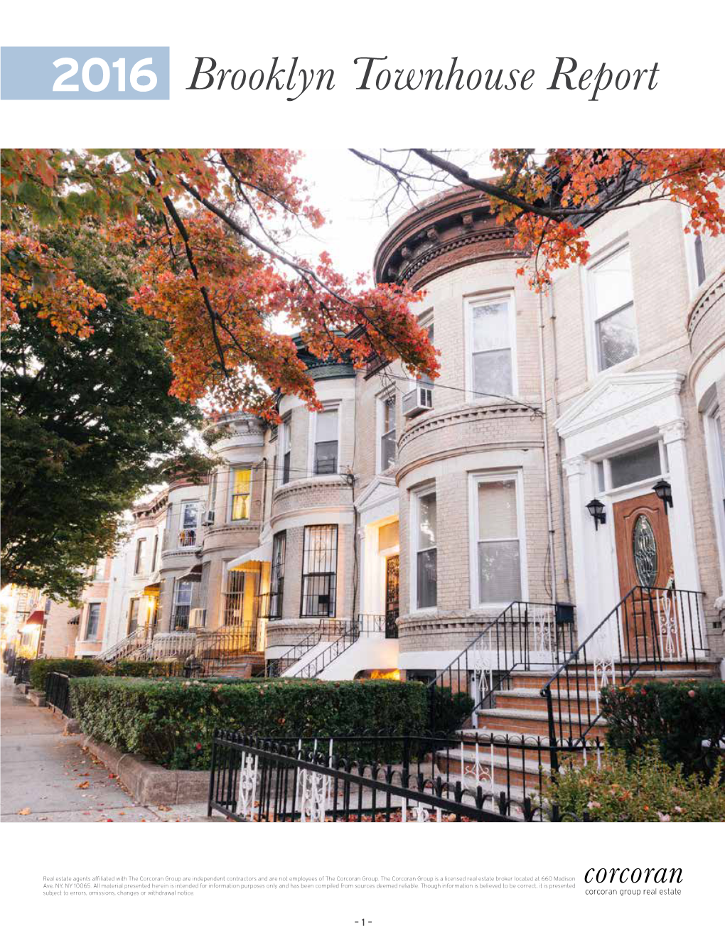 Brooklyn Townhouse Report