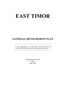 National Development Plan