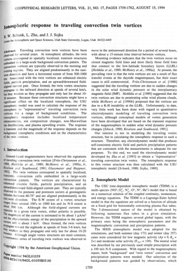 Ionospheric Response to Traveling Convection Twin Vortices