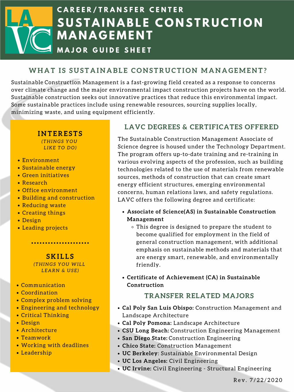 Sustainable Construction Management