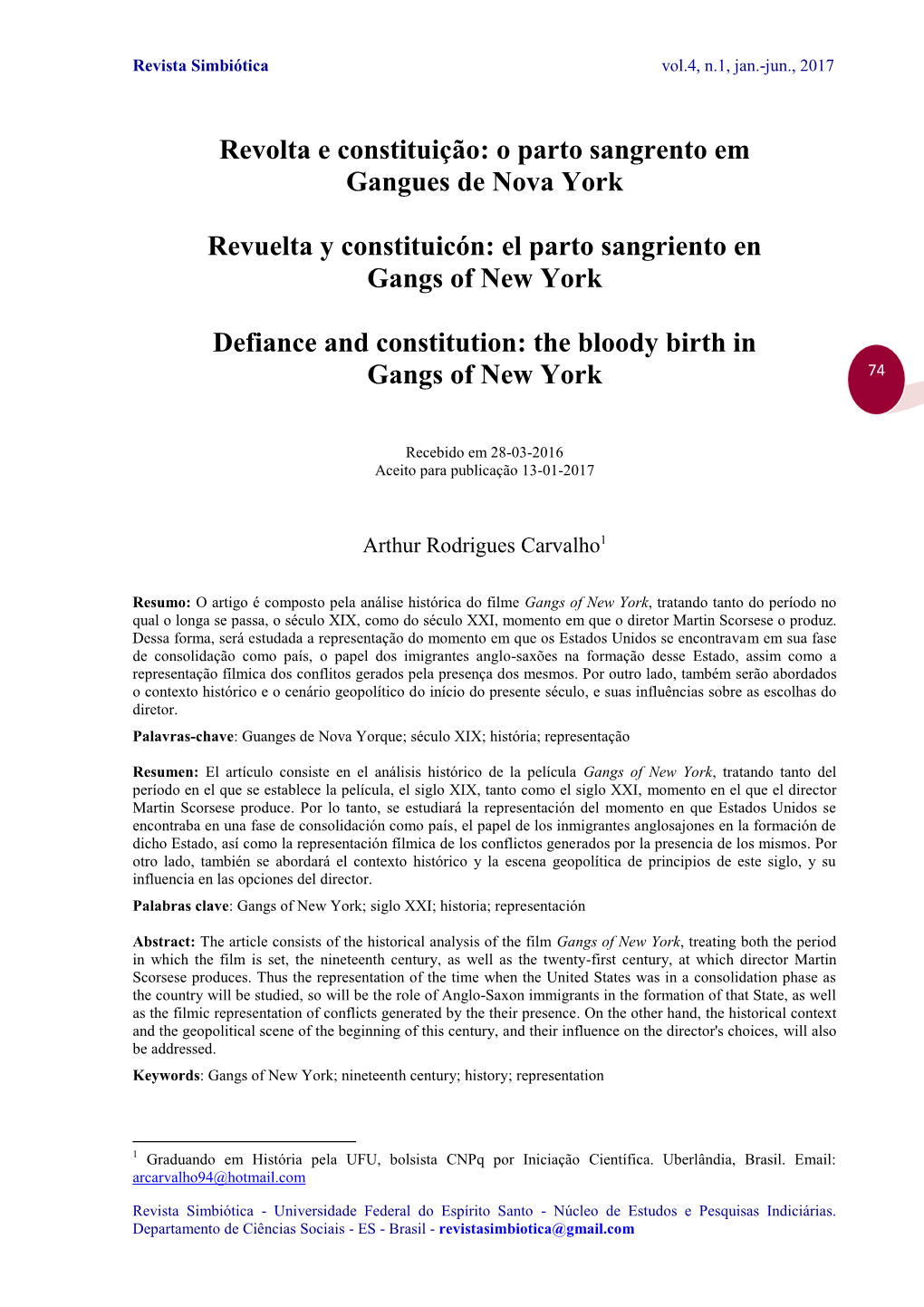 O Parto Sangrento Em Gangues De Nova York Revuelta Y Constituicón