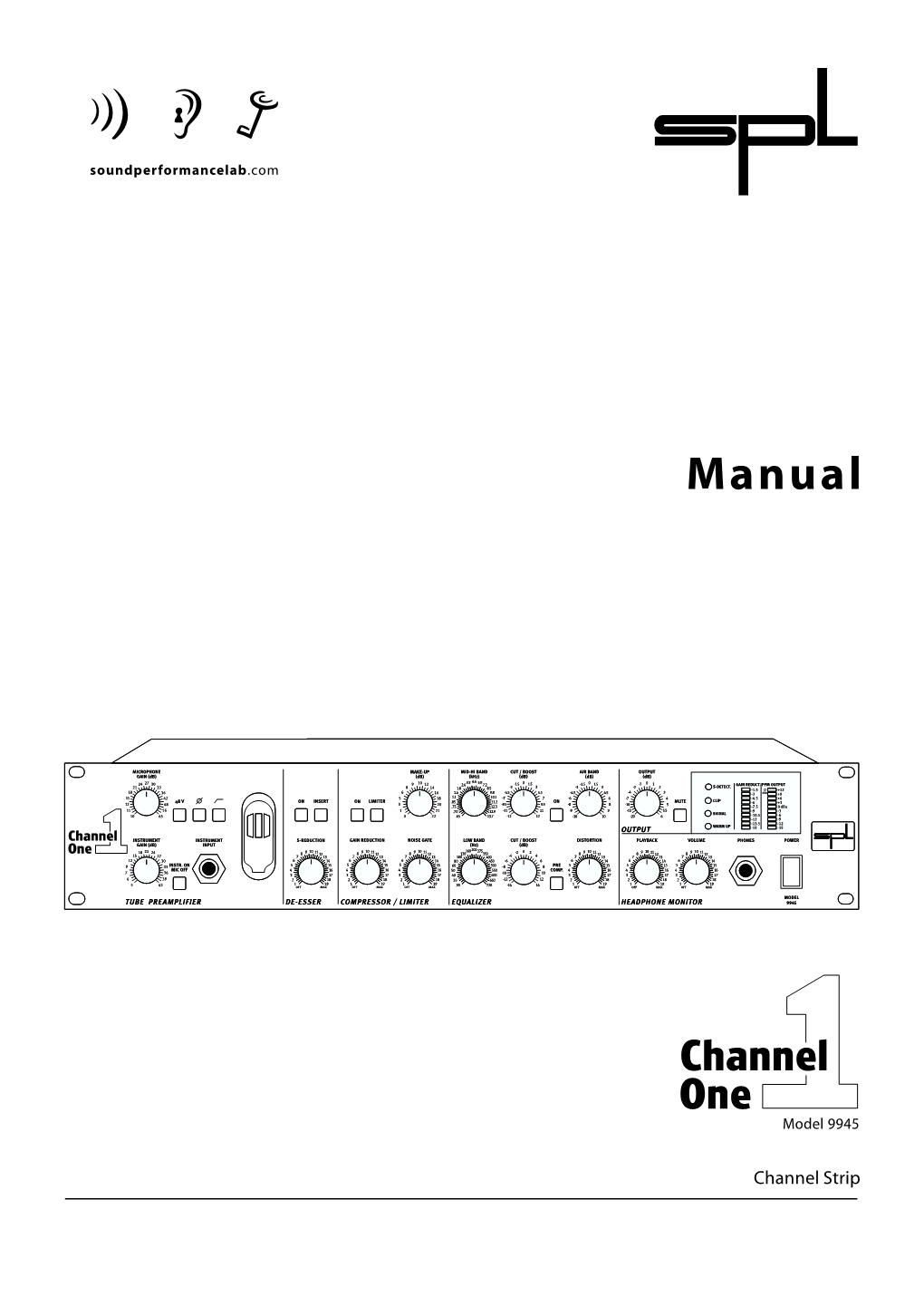 Manual Channel One Model 9945