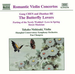 Romantic Violin Concertos 8.554334 the Butterfly Lovers