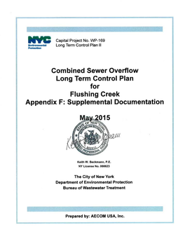 Flushing Creek CSO LTCP Final Supplemental Documentation
