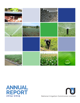 ANNUAL REPORT 2014-2015 National Irrigation Commission Limited