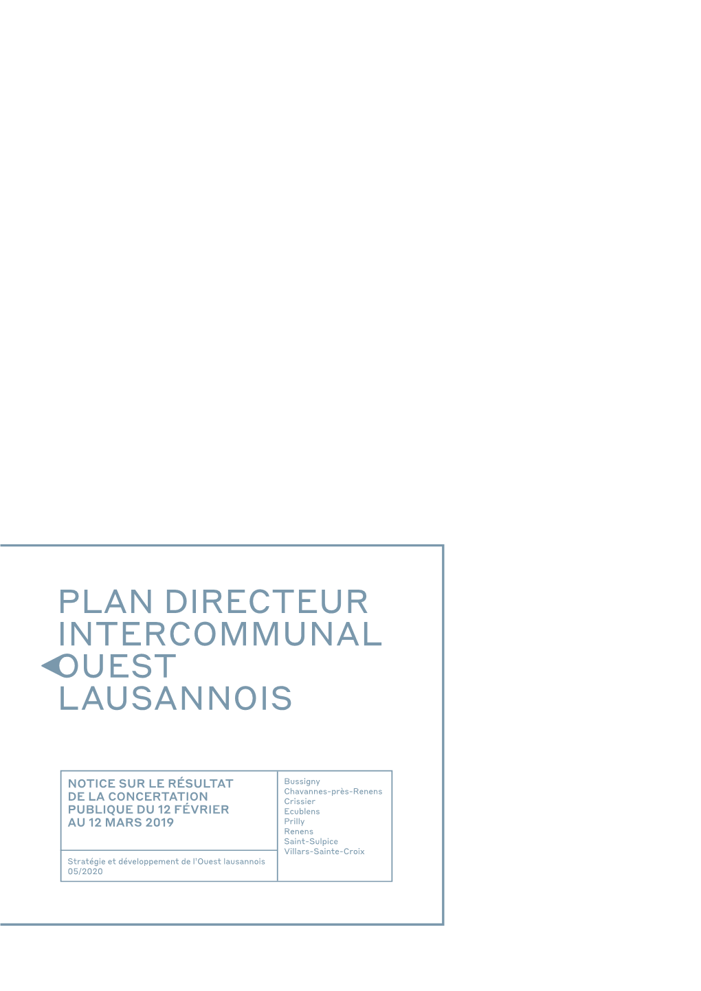 Plan Directeur Intercommunal