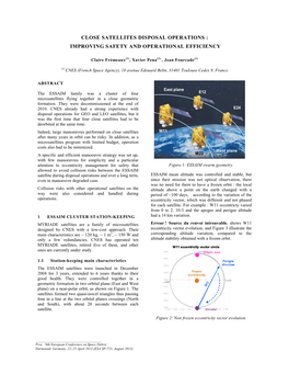 Close Satellites Disposal Operations : Improving Safety and Operational Efficiency