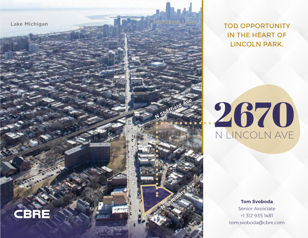 Tod Opportunity in the Heart of Lincoln Park