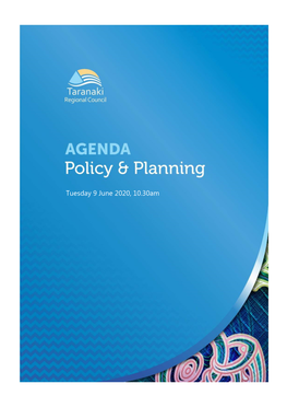 Policy & Planning Committee Agenda June 2020