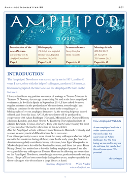 AMPHIPOD Newsletter 35 (2011)