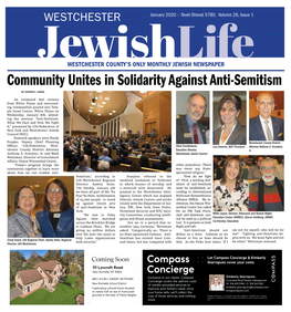 Community Unites in Solidarity Against Anti-Semitism by STEPHEN E
