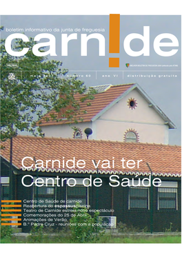 Carnide Vai Ter Centro De Saúde