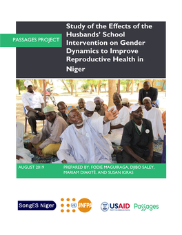Niger Report HS Gender ENG Final