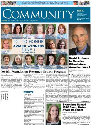 Jcl to Honor June 1