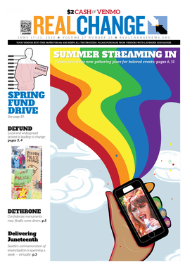 Summer Streaming in Spring Fund Drive