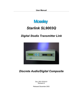 Starlink SL9003Q