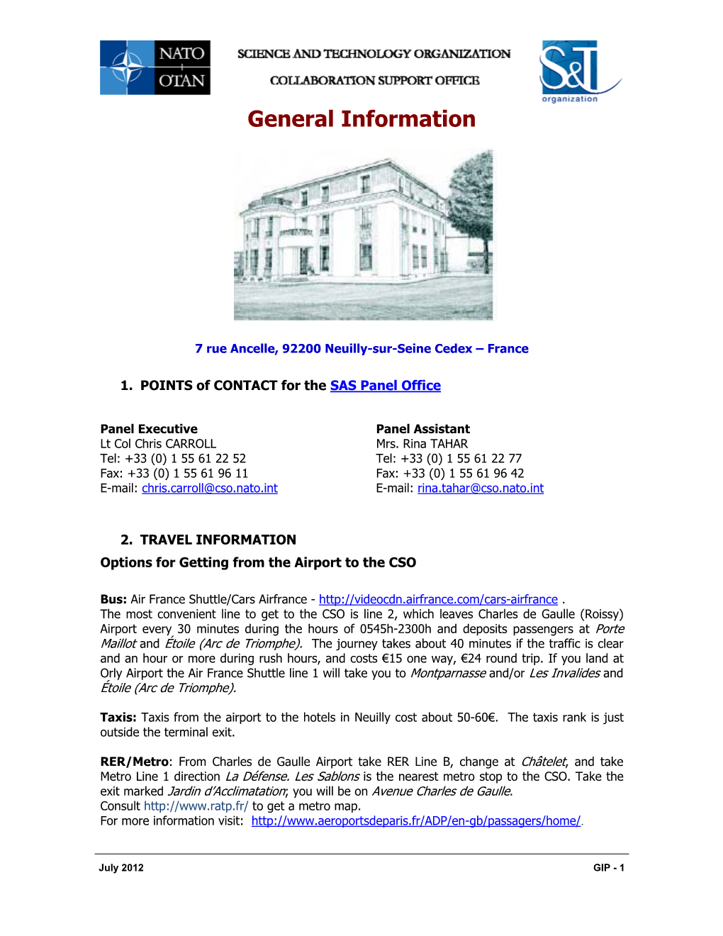 General Information