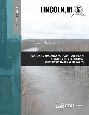 Hazard Mitigation Plan Strategy for Reducing Risks from Natural Hazards