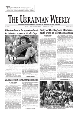 The Ukrainian Weekly 2006, No.27