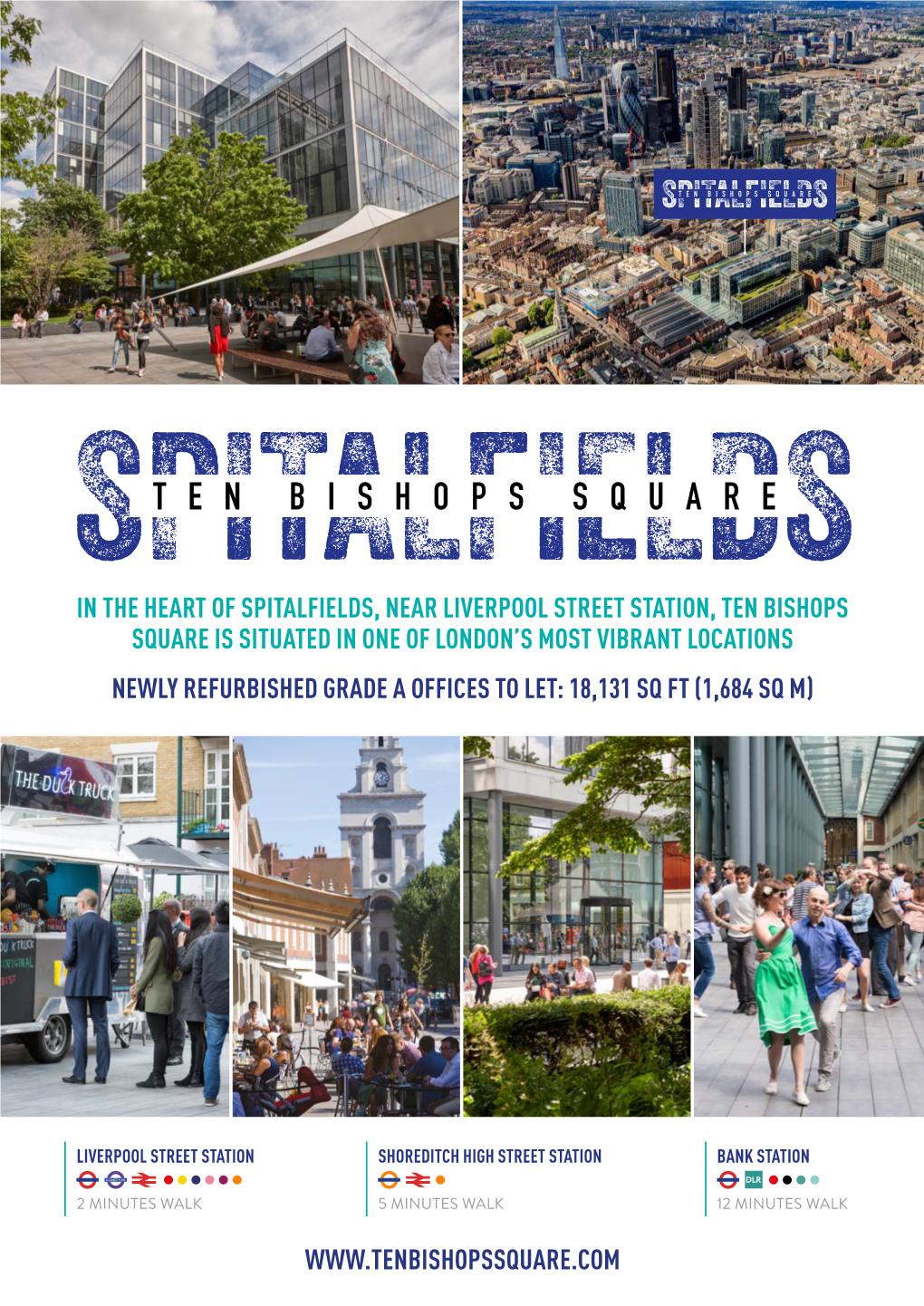 In the Heart of Spitalfields, Near Liverpool Street Station, Ten Bishops