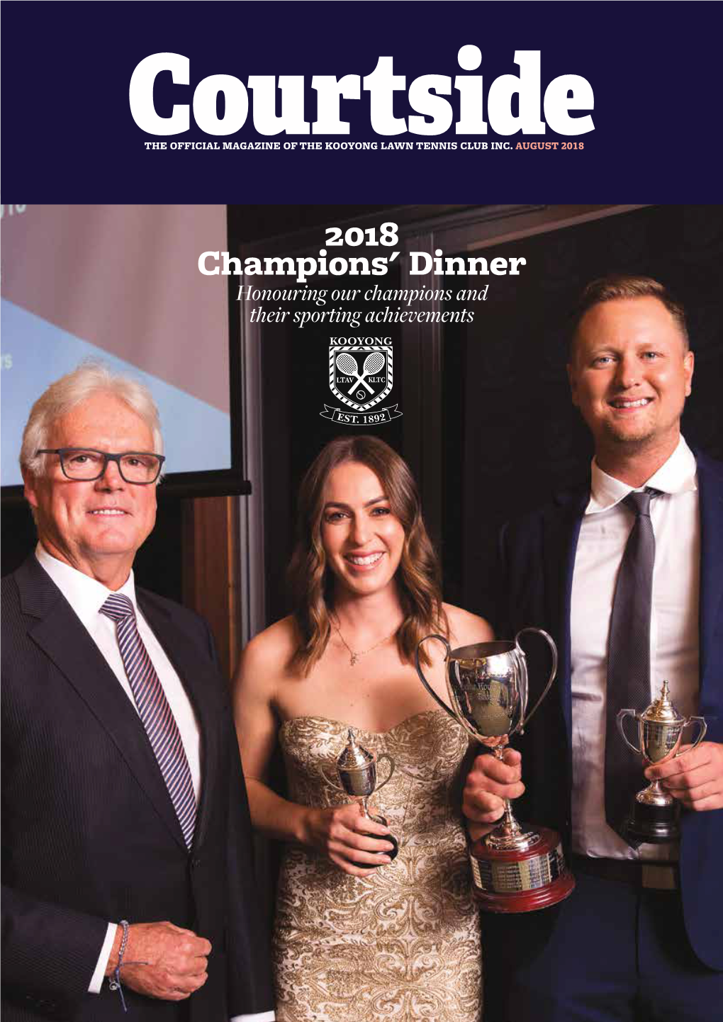 2018 Champions' Dinner Honouring Our Champions and Their Sporting Achievements CLUB NEWS