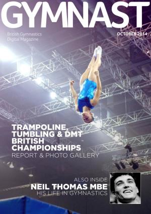 Trampoline, Tumbling & Dmt British Championships