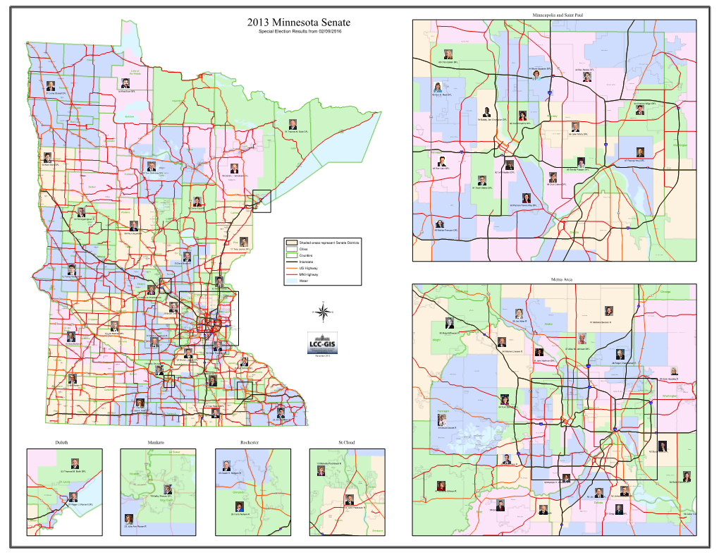 Minnesota Senate Members with Photos