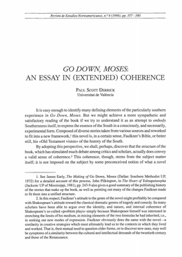 An Essay in (Extended) Coherence