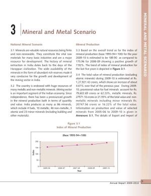 Mineral and Metal Scenario 9