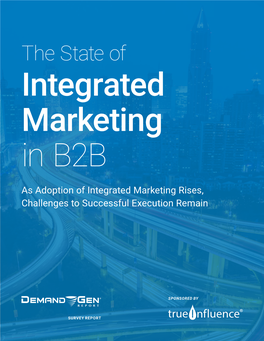 The State of Integrated Marketing in B2B