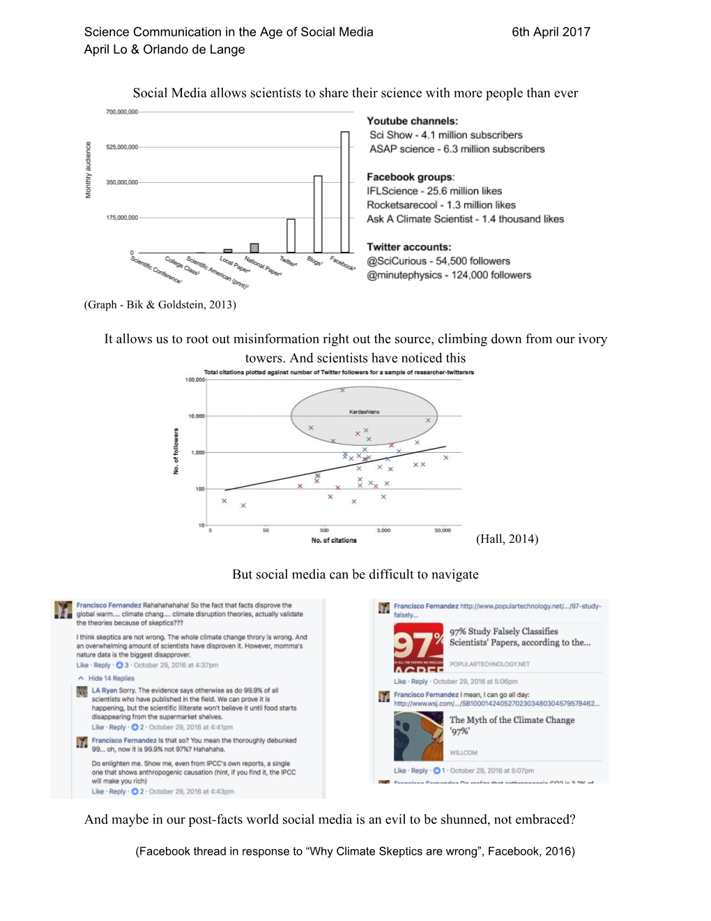 Social Media Allows Scientists to Share Their Science with More People Than Ever