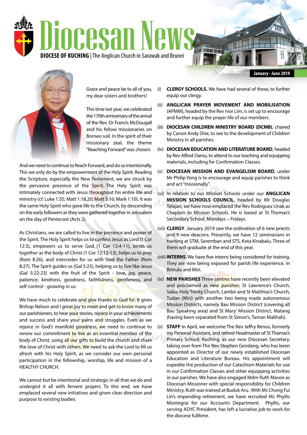 Diocesan News DIOCESE of KUCHING | the Anglican Church in Sarawak and Brunei