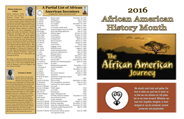 African American History Month