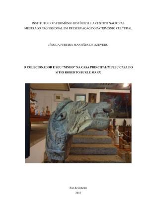 Ninho” Na Casa Principal/Museu Casa Do Sítio Roberto Burle Marx