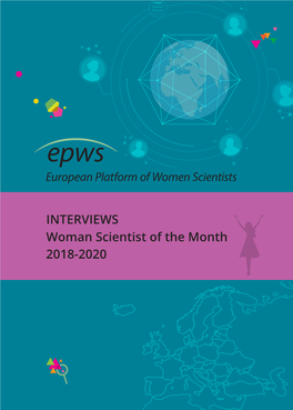 European Platform of Women Scientists Woman Scientist of The