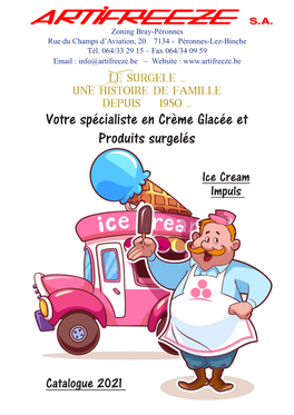 Catalogue Ice Cream Impuls & Magasin 2021