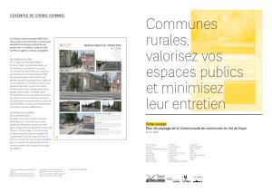Communes Rurales, Valorisez Vos Espaces Publics Et Minimisez Leur Entretien »