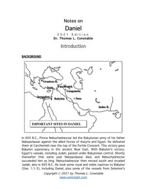 Daniel 202 1 Edition Dr