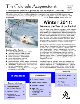 January 2011 Issue