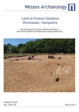 70251 Land at Francis Gardens, Winchester, Hampshire.Pdf