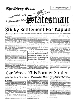Sticky Settlement for Kapla N Zie Stonps Gsroom Car Wreck Kills