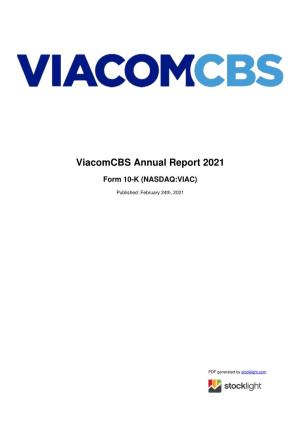 Viacomcbs Annual Report 2021