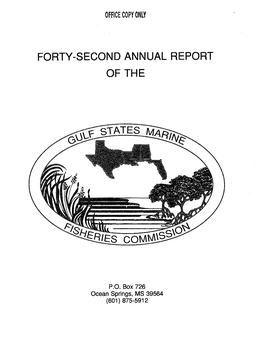 Forty-Second Annual Report (1991)