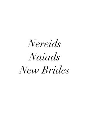 Nereids Naiads New Brides.Pdf