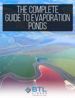 What Are Evaporation Ponds?
