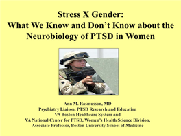 Increased Adrenal DHEA Release in Premenopausal Women with PTSD