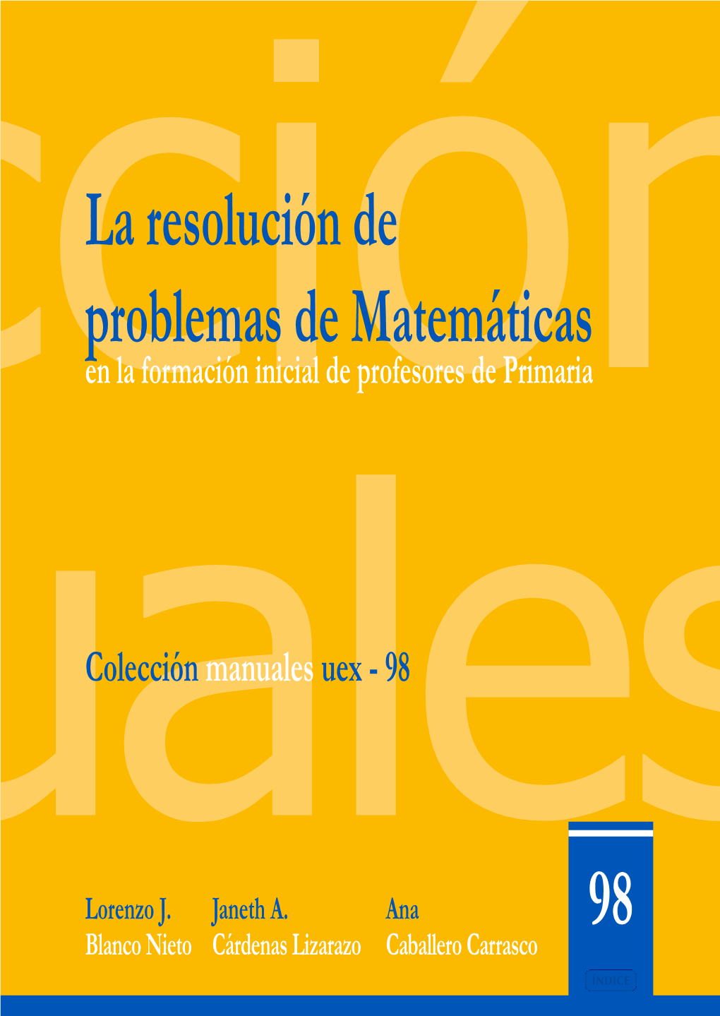 98 La Resolución De Problemas De Matemáticas