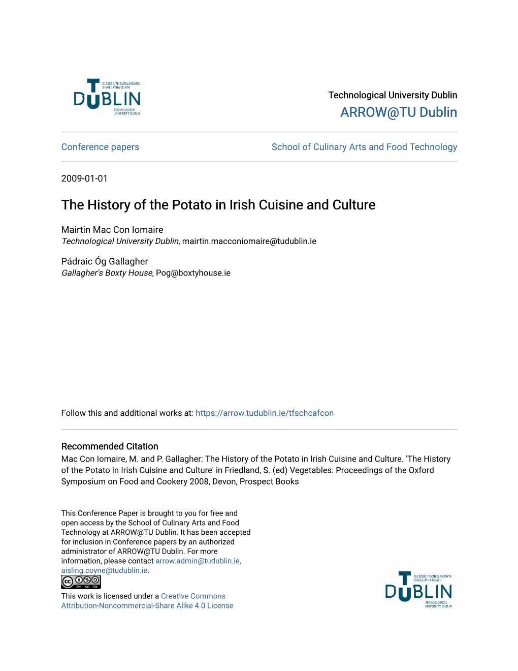 The History of the Potato in Irish Cuisine and Culture