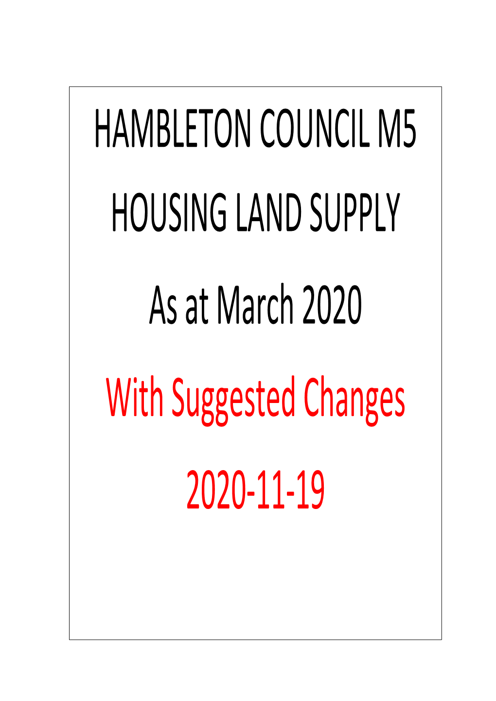 Download: L019 Housing Supply