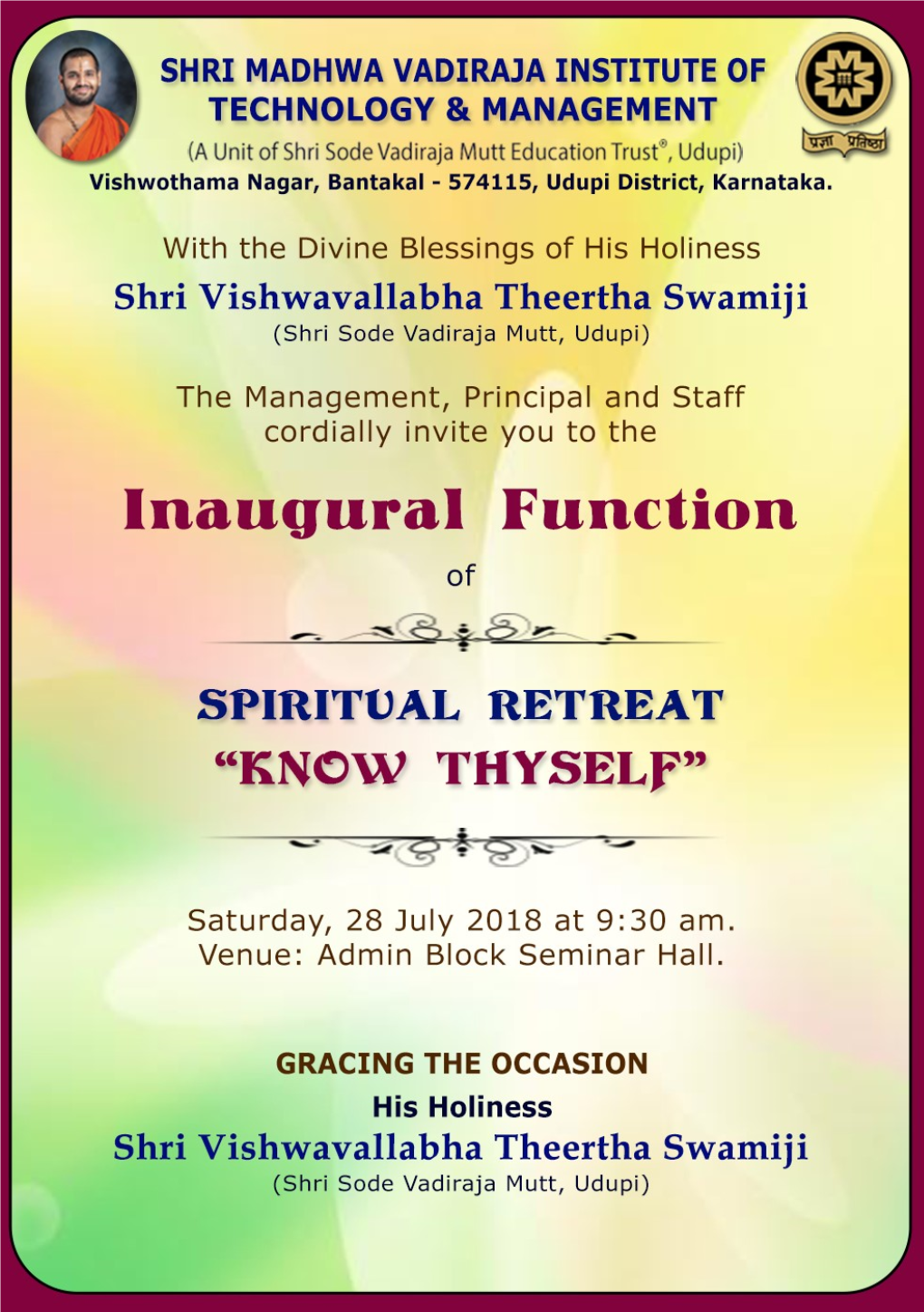 Inaugural Function Of